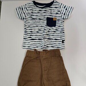 Boys 12 month American Hawk two piece set